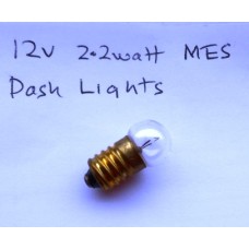 Lamp/Bulb 12 Volt  2.2 watt MES dash indicator 