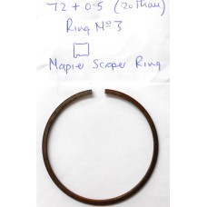 Piston Ring 72.5mm Ring No 3.  