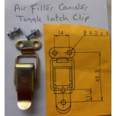 Air Filter Canister Toggle Clip