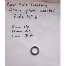 Washer for Rear Axle Drain Plug 