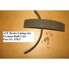 Brake Linings ATE for German Cars Only