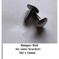 Bumper Dome Bolt for Outer Brackets set of 2