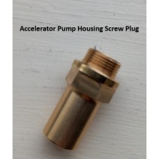 Accelerator Pump Housing Plug Accelerator Pump Housing Plug