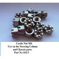 Castellated Nut M6