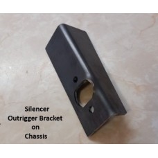 Exhaust Silencer Bracket on Chassis