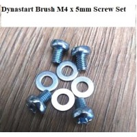 Dynastart Brush Screw Set M4 x 5mm