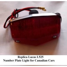 Number Plate Light for Canadian Cars 