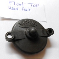 Carb Float Top. Used Part