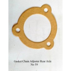 Gasket for Chain Adjuster/Sprocket bearing 