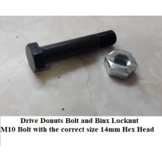 Bolt & Nut for Flexible drive coupling 