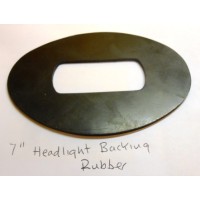 Headlamp Backing Rubber 7"