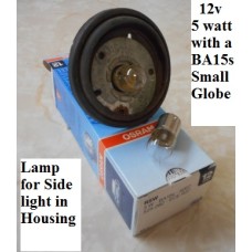 Lamp/Bulb 12 Volt 5 Watt BA15s