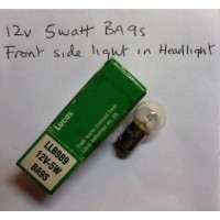 Lamp/Bulb 12 Volt 5 Watt BA9s