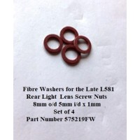 Rear Light Screw Nut Fibre Washer suits Late Type L581