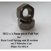 Nut M12 x 1.5mm 