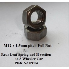 Nut M12 x 1.5mm 