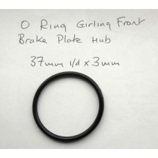 O Ring seal for backplate stay