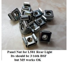 Rear Light Panel Nut for L581