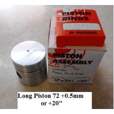 Piston 72mm + 0.5mm or +20"