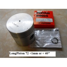 Piston 72mm + 1mm or +40"