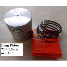 Piston 72mm + 1.5mm or +60"