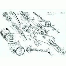 Rear Axle (Exploded View)