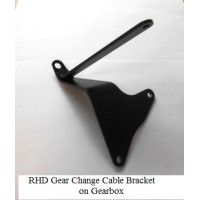 Gear Change Cable Bracket (RHD)