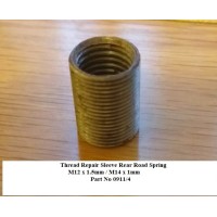 Rear Road Spring Bolt Thread Repair Sleeve M12 x1.5mm 