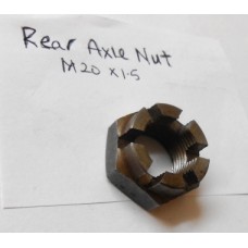 Rear Axle Castellated Nut M20 x1.5