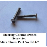 Screw Set for Steering Column Switches