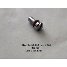 Rear Light Screw Nut for the Late Type L581