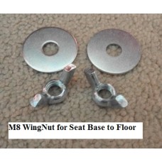 Wing Nuts For Seat to Floor Fixing