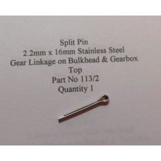 Split Pin Gear Linkage on Bulkhead LHD & Gearbox Top
