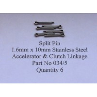 Split Pin Set Accelerator & Clutch Linkage 