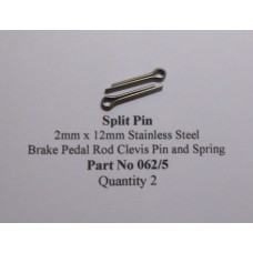Split Pin Brake Pedal Clevis and Spring
