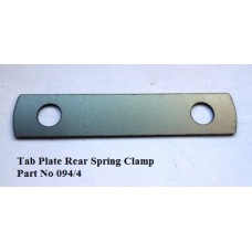 Tab Plate Rear Road Springs U Clamp