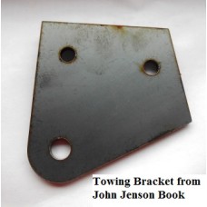 Towing Bracket Plate x 2