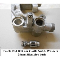 Track Rod Bolt Castle Nut & Washers for 28mm Silenbloc