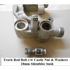 Track Rod Bolt Castle Nut & Washers for 28mm Silenbloc