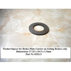 Washer/Spacer for Girling Front Brake Plate Carrier 