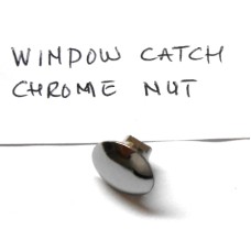 Window Catch Chrome Nut
