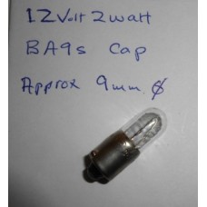 Lamp/Bulb 12 Volt 2 Watt BA9s